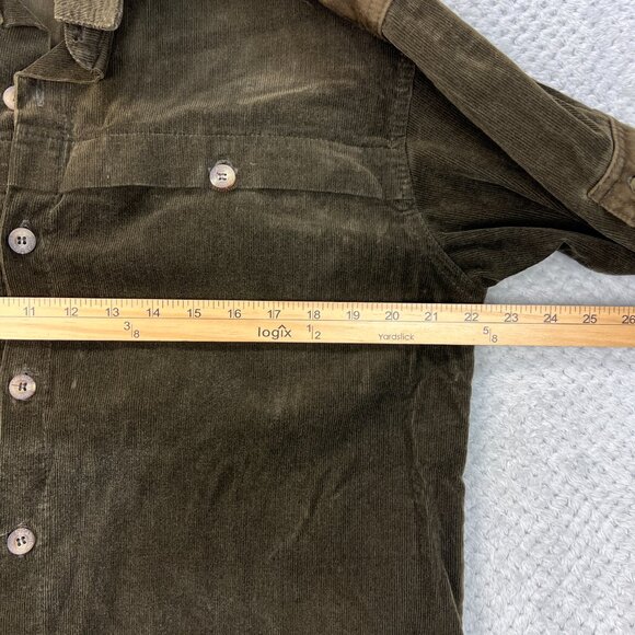 Solognac Decathlon Mens Corduroy Shirt Long Tab Sleeve Outdoor Hunting Hike Med - Picture 10 of 14